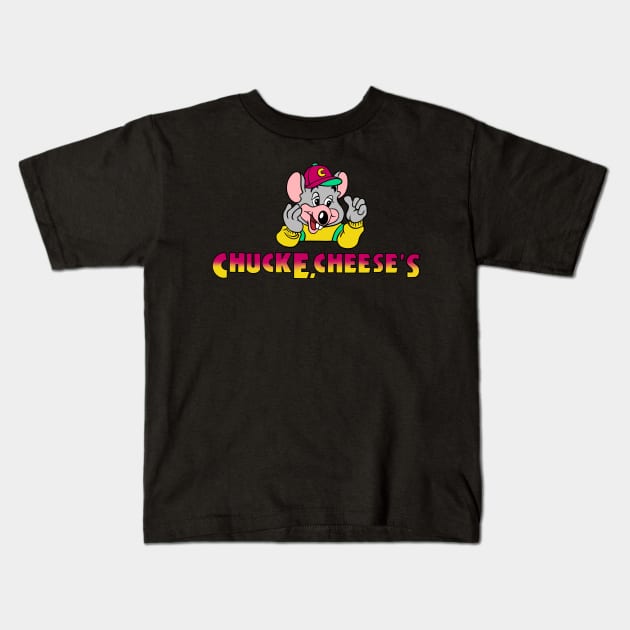 chuck e cheeses Kids T-Shirt by Brunocoffee.id